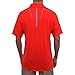 Adidas Golf Men's Puremotion Tour Climacool Graphic Print Polo, Hi-Res Red/Solar Blue/Tech Grey Metallic, X-Large