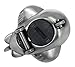 JustNile Vintage Detail Engraved Tiny Exquisite Metal Piggy Bank/Savings/Coin/Money Box - Mini Airplane with Movable Wheels│Satin Brass Finish