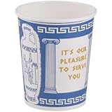 Ny Coffee Cup (50 Paper Cups Per Pack) It s Our Pleasure TO SERVE YOU - No Lids Included