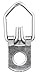 OOK 535916 ReadyScrew D-Ring Mirror and Picture Hangers, Steel, Zinc Plated, 25lbs (14 Set)
