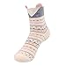 Hippih Girls Kids Animal Cotton Ankle Socks Toddler Crew Socks 5 Pack