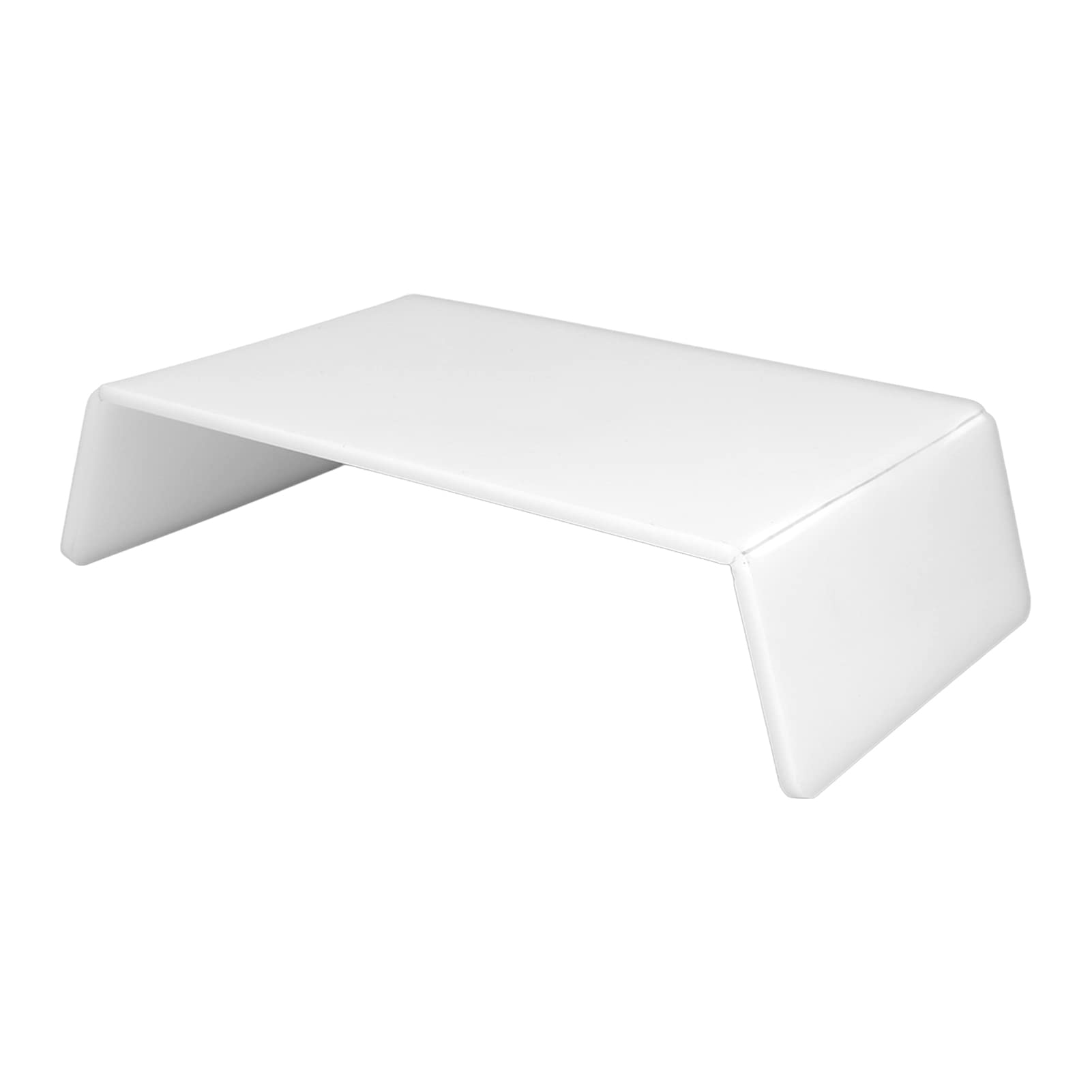 Nesting Plinths, Acrylic Elevated Shelf for Desktop, Rectangular Computer Monitor Riser Desk Stand, Collectibles Display Shelf, Trapezoidal Acrylic Riser Rack for Computer Dental