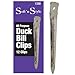 Soft 'N Style 12 All Purpose Duck Bill Hair Clips,  (Pack of 2)