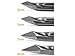 GERMANIKURE Standard Professional Cuticle Trimmer - 1/4 Quarter Jaw Nipper - Ethically Made in Germany - FINOX Stainless Steel Sharp Cuticle Remover in Leather Case – Manicure Tool, r173, 3mm