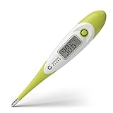 Medical Digital Thermometer for Baby, Kids & Adults ~ Accurate 15 Second Read with Latest Chip Technology ~ Provides Oral, Underarm & Rectal Temperatures, Waterproof, by Generation Guard