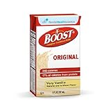 Nestle Boost Original Very Vanilla Nutritional Drink 8 oz, Brikpak (Case of 27)