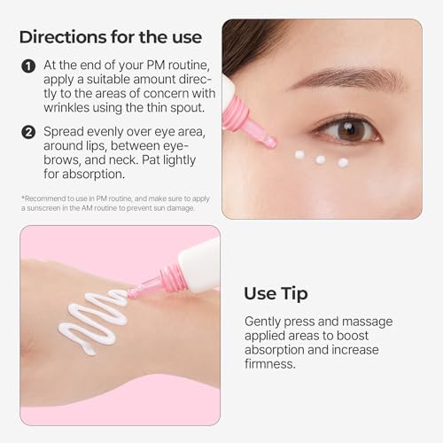 Torriden CELLMAZING Collagen Firming Eye Cream 30ml (1.01 fl.oz) | Wrinkle Improvement and Dark Circles Care | 5D Collagen Complex, 4R Pure Retinol