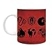 ABYSTYLE The Seven Deadly Sins Emblems Ceramic Coffee Tea Mug 11 Oz. Anime Manga Drinkware Dishwasher Microwave Safe Home & Kitchen Essentials Gift