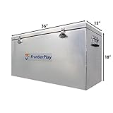 FrontierPlay Aluminum Waterproof Utility Storage Dry Adventure Box Container with a Double Seal (36