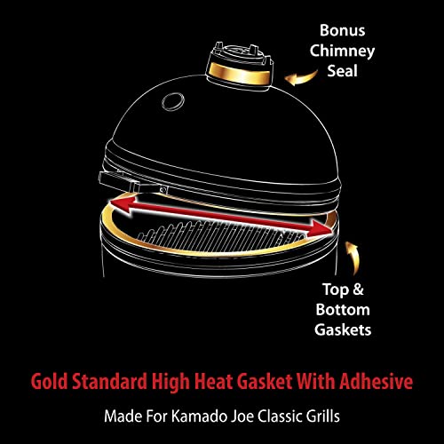 HighQue Gold Standard Nomex and Kevlar Gasket, Replacement for Kamado