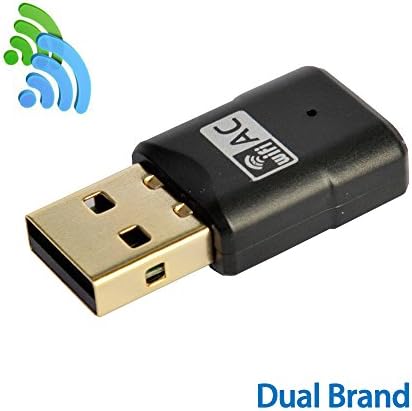 Mini USB Wifi Adapter ,600Mbps Wireless Adapter,Dual Band 2.4G/5G 600Mbps USB Wifi Dongle for Windows XP/Vista/7/8 /10/Linux/Mac OS 10.4-10.11