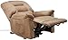 Upholstery Power Lift Recliner Brown Sugar 601025