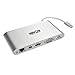 Tripp Lite USB 3.1 Gen 1 USB-C Docking Station w/ USB-A, HDMI, VGA, mDP, Gigabit Ethernet, Mem Card, 3.5mm & USB-C PD Charging, USB C, USB Type C, USB Type-C (U442-DOCK1)