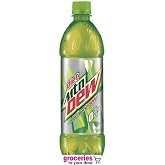 Mountain Dew Diet Soda, 24 oz Bottle (Pack of 18)
