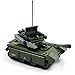 Army Light Tactical Tank with Soldiers and Guns - Military Building Block Toy