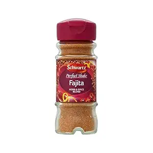 Schwartz Perfect Shake Fajita Seasoning Jar 46g - Pack of 2