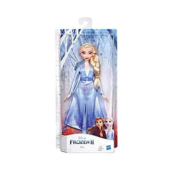 Disney Frozen Elsa Fashion Doll With Long Blonde Hair and Blue Outfit Inspired by Frozen 2 – Toy for Kids 3 Years Old…
