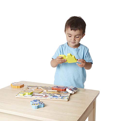 4 Melissa+Doug+Construction+Vehicles+Wooden