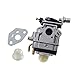 HURI Carburetor with Primer Blub Gasket for Goped Kragen Zooma 33cc 36cc Gas Scooter Pocket Bike