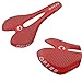 Opera Bike Saddle- The New Road Full Carbon Fiber + Leather Saddle Mountain Bike Red Seat Cushion Bicycle Saddle Accessories – 1 Pcsthumb 4