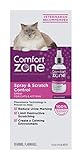 Comfort Zone Spray & Scratch Control Spray for Cat Calming Value Size, 4 ounces