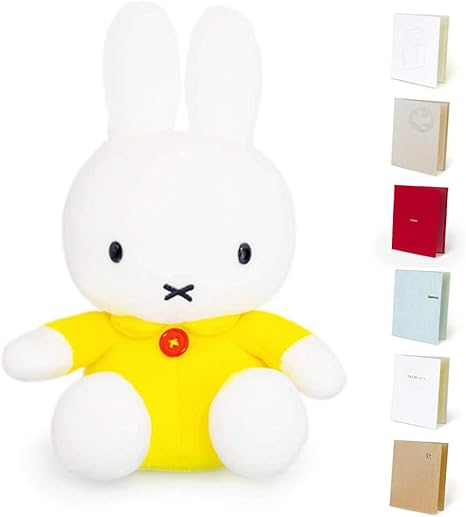 Amazon 電報屋のエクスメール 祝電 誕生日 ぬいぐるみ 電報 ミッフィー S イエロー と 布張りカード電報 のセット お祝い ギフト 布張りカード台紙 121 よろこび ぬいぐるみ おもちゃ