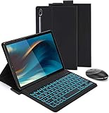 Jelly Comb Bluetooth Backlit Keyboard Case with 2.4