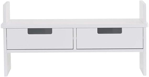 Estantería de Escritorio, Gabinete de Almacenamiento, 2 Cajones