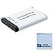 EN-EL19 Battery for Nikon Coolpix S7000, S33, S6900, S3700, S100, S2500, S2700, S2750, S3100, S3200, S02, S32, S3600, S5300, S6500, S6800, S5300, S32, S3600 Camera + eCostConnection Microfiber Cloth primary