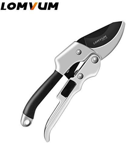 Secateurs Garden Scissors - Grafting Tool Fruit Tree - Garden Scissors Grafting Tool Fruit Tree Pruning Shears Bonsai Pruners Garden Shears Gardening Easy Pruners - Siler Black
