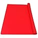 EPHome Extra Large Multipurpose Silicone Nonstick Pastry Mat, Heat Resistant Nonskid Table Mat, Countertop Protector, 23.6''15.77'' (Red)