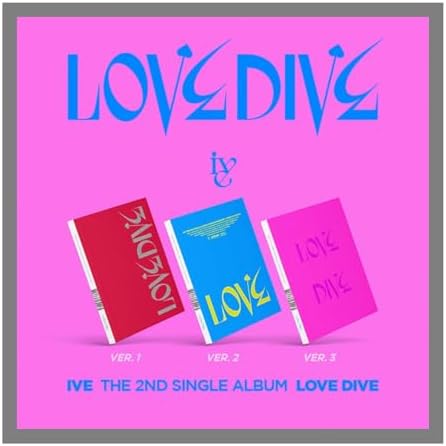 Amazon.com: IVE [ LOVE DIVE ] 2nd Single Album ( Random Version