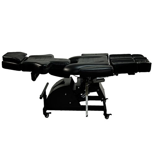 NEW Patented Electric InkBed Client Massage Bed Chair Table with Built in Power Strip w/USB & FREE Removable Armrest ($119 value)