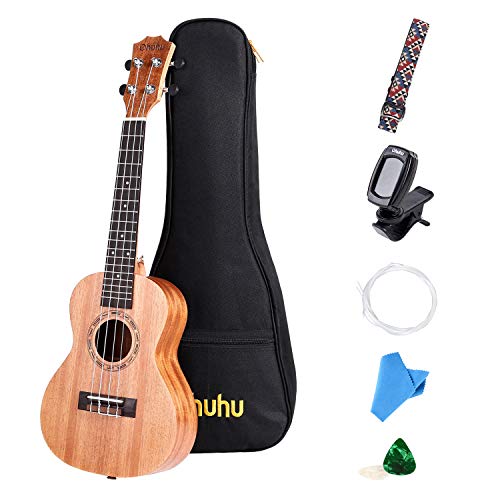 Buy Concert Ukulele, Ohuhu 23 inch Mahogany Ukulele Concert Size Music