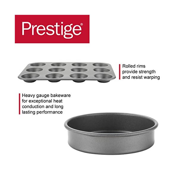 Prestige-66935-Tough-Strong-4-Piece-bakeware-Set-Reinforced-Non-Stick-Steel-Bake-Ware--Oven-and-Dishwasher-Safe Prestige 66935 Tough & Strong 4 Piece bakeware Set-Reinforced Non-Stick Steel Bake Ware – Oven and Dishwasher Safe