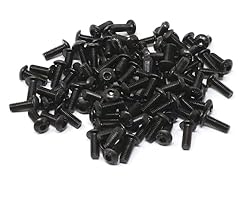 iexcell 100 Pcs M3 x 8 Thread Pitch 0.5 mm Alloy