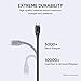 AUKEY [Updated] USB C Cable 3.3ft, [3 Pack] USB 3.0 Type C Cable Fast Charge for Samsung Galaxy S9 S9 Plus S8 S8 Plus Note 8, LG V30 V20 G6 G5, HTC U11/10 and More