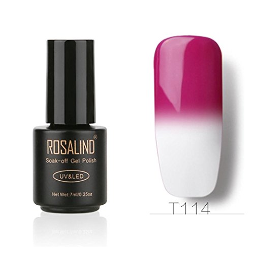 Binmer(TM) 7ML Color Changing Gel Nail Polish Nail Art Nail Gel Polish UV LED Gel Polish (D)
