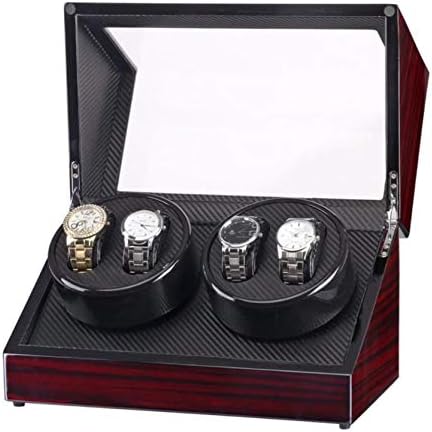 MaestrorelojeroWath Winder 4 Watches Ebony Carbon