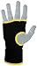 EMRAH Pro Boxing Hand Wraps Inner Gloves for Punching Padded Bandages Under Mitts, Quick Wraps, Fist Protector - MMA, Muay Thai, Kickboxing & Martial Arts Training (Black, Large)