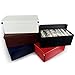 Samsill PNS02LSBK Pop n' Store Decorative Storage Box With Lid