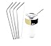 Drhob 4 bent drinking straws for 30oz cup + 1 cleaning brush