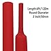 XHF 2 Inch (50mm) 3:1 Waterproof Heat Shrink Tubing Marine Grade Wire Cable Adhesive Lined Tube Insulation Seal Against Moisture Corrosion and Air Leakage, 4 Ft Red