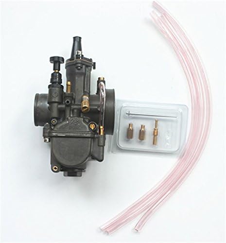 Maikuni Pwk 28mm Black Carburetor With Power Jet Universal Motorcycle Racing Carb Scooters Dirt Bikes Atv Oem Oko Koso Pwk28