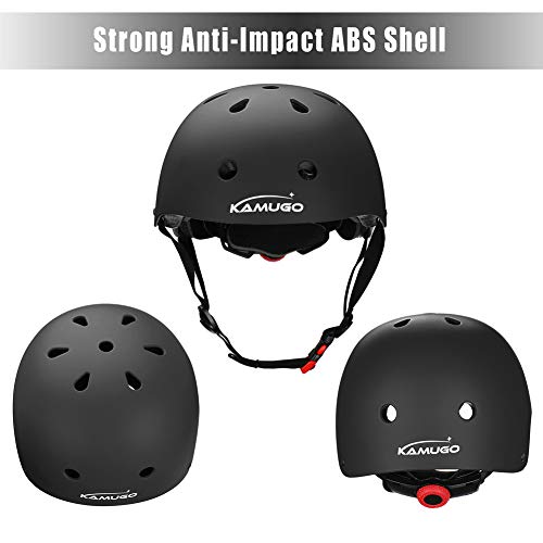 KAMUGO Kids Bike Helmet, Toddler Helmet for Ages 28 Boys Girls with