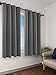 Utopia Bedding Blackout Curtains for Bedroom, Grommet Window Curtains 63 Inch Length 2 Panels Thermal Insulated Drapes for Living Room (Grey, 52W x 63L Inches)