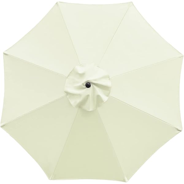 commercial patio umbrellas amazon Amazon.com : Heavy Duty Commercial Grade 9 Ft Market Umbrella Outdoor Patio  BarHeight Crank Lift Manual Tilt