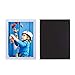 HIIMIEI Magnetic Frame Fridge Wallet Size, 2x3 2.5x3.5 Magnet Picture Frame Refrigerator