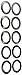 Wheels Manufacturing BB 24mm Spindle Shim Spacers (10-Pack), 1.0mm, Black