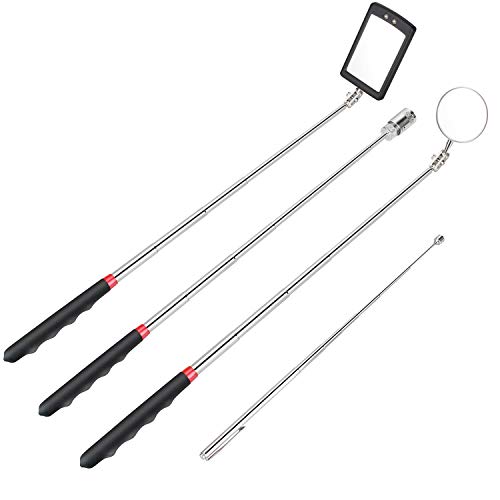 Gifts for Men, 4 Pack PickUp Tool, Telescoping 8 lb/1 lb Pick